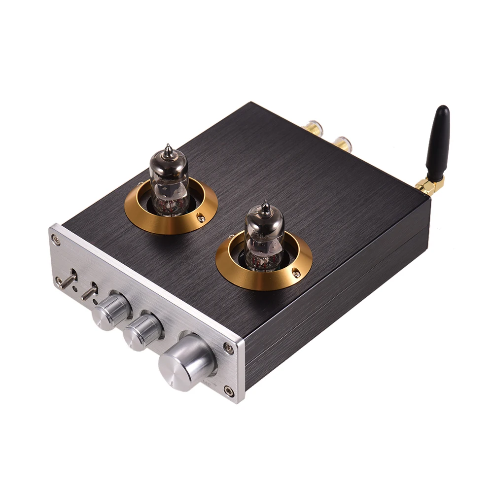 Мини Hi Fi цифровой аудио усилитель мощности стерео с двойными 6J2 Вакуумными