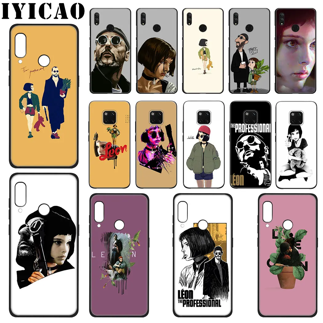 Leon Matilda Soft Silicone Case for Huawei Mate 30 Pro Lite Y9 Prime P9 P8 Cover |