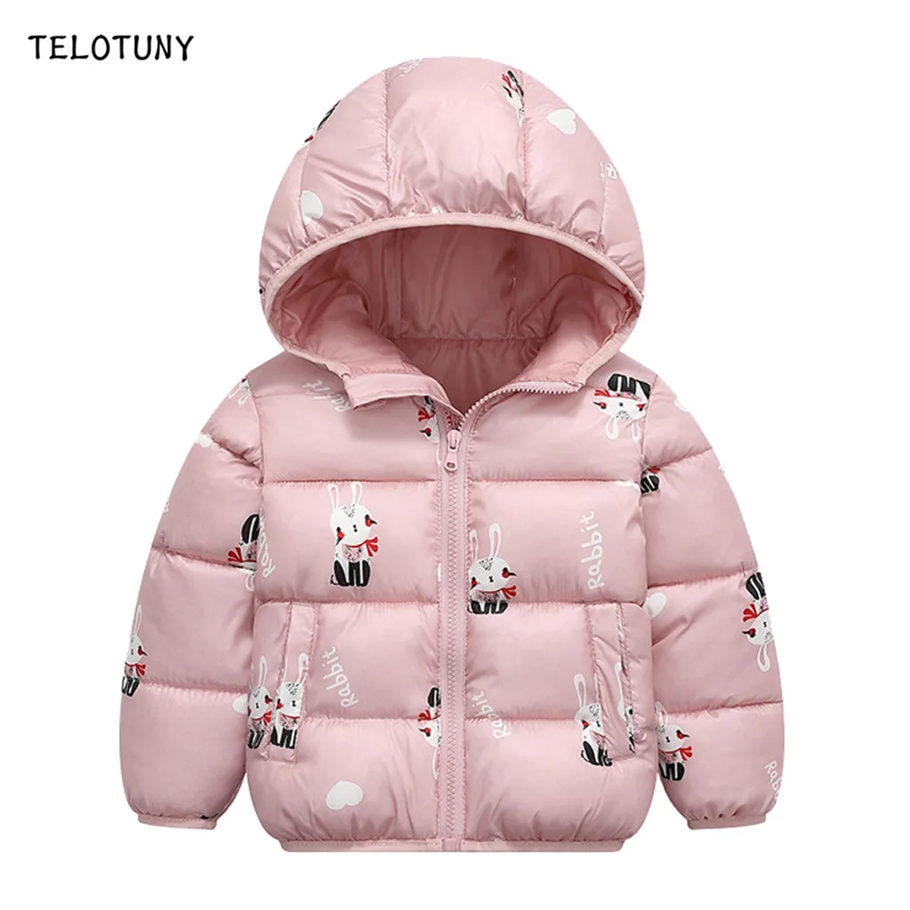 TELOTUNY г. Зимняя детская теплая верхняя одежда для мальчиков и девочек, пуховик ветрозащитные костюмы, Детское пальто с капюшоном, одежда, 905