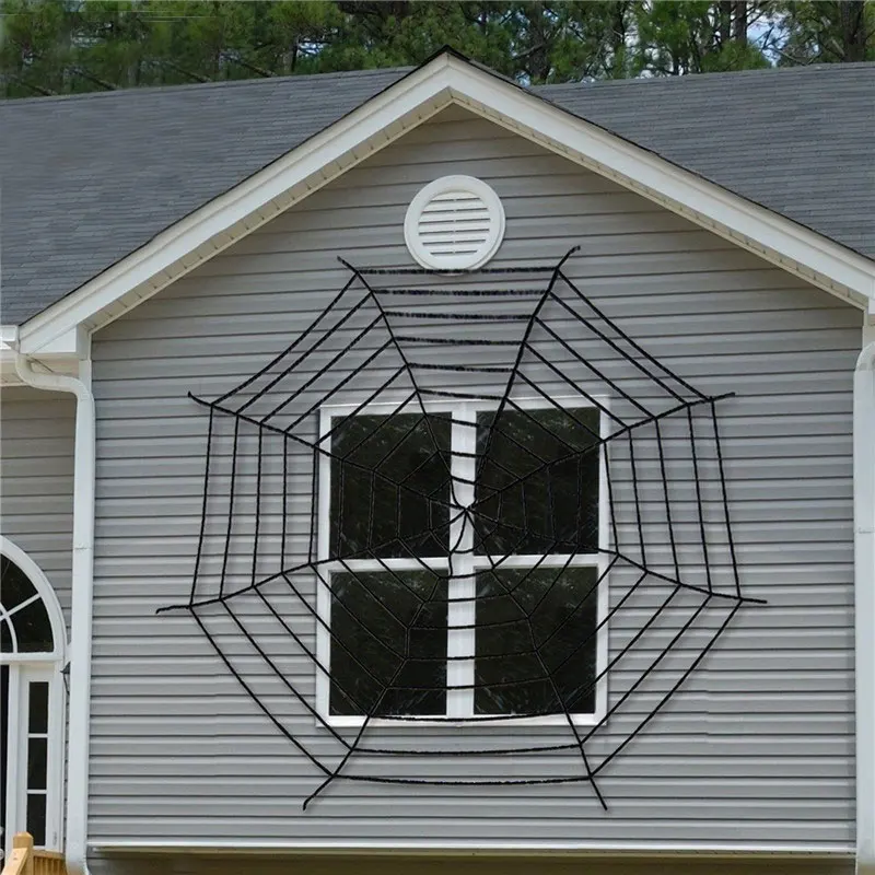 Giant Halloween Cobweb Terror Yarn Window Cosplay SpiderWeb Stretchy Halloween Spiders Web Party Decoration House Decor