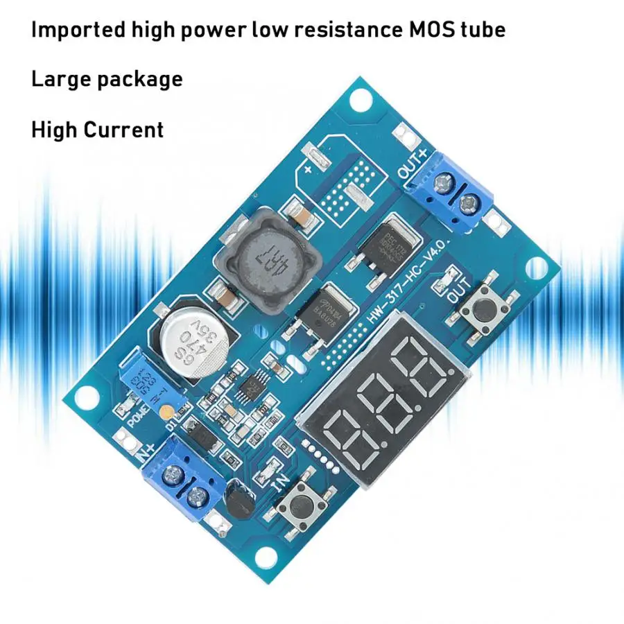 DC-DC 3,0~ 35V rise 3,5~ 35V 100W высокая мощность регулируемый Повышающий Модуль