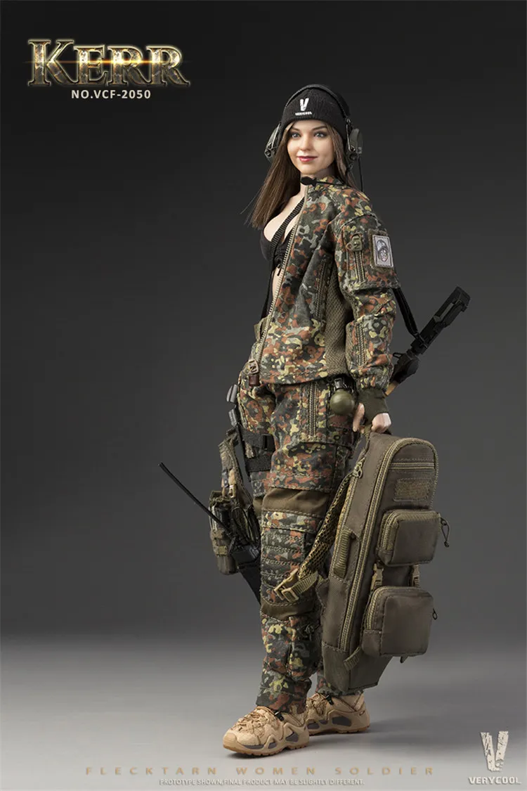 PRE ORDRE VERYCOOL 1/6 VCF-2050 камуфляжная девушка солдат Kerr Коллекция фигурка для фанатов подарок на праздник