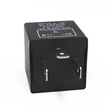 

High Quality Adjustable 3 Pin LED Electronic Flasher Relay 3 Pin LED Automotive Electronic Flash Relay Car Relay CF13