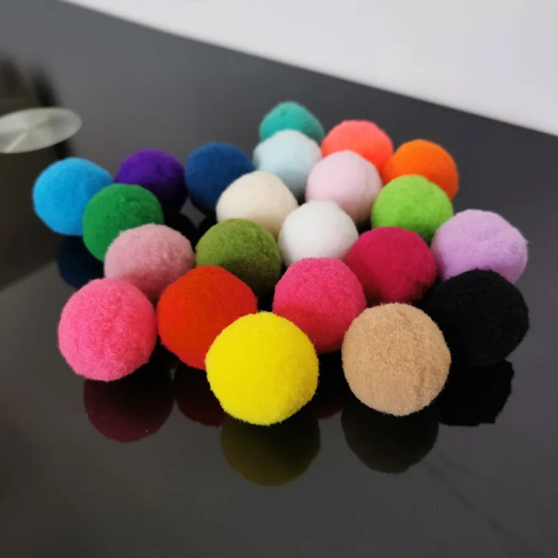 

10 Piece/lot Soft colorful cat toy ball interactive cat toys play ball Kitten Toys Candy color Ball Assorted cat playing toys T