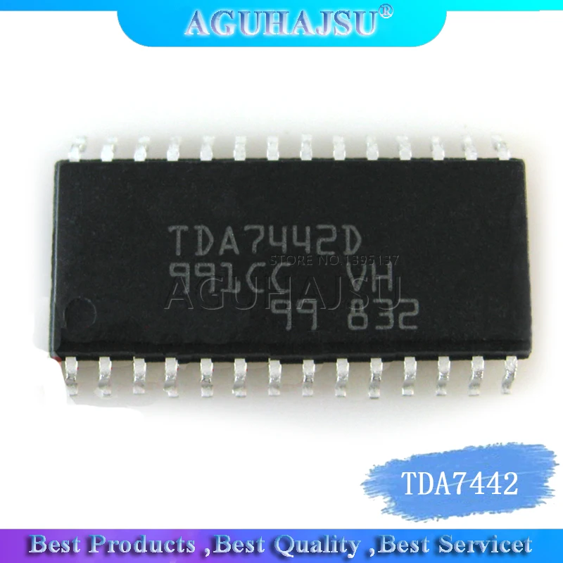 Звуковой процессор TDA7442D TDA7442 SOP28 чип звукового усилителя интегральная схема IC