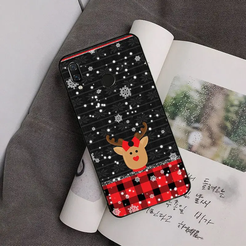 A10 Yinuoda подарок с рождественским оленем Санта-Дерево чехол для телефона для Xiaomi Redmi Note 7 5 4 Redmi 5plus 7A 6A Note8 4X Note8Pro - Цвет: A10