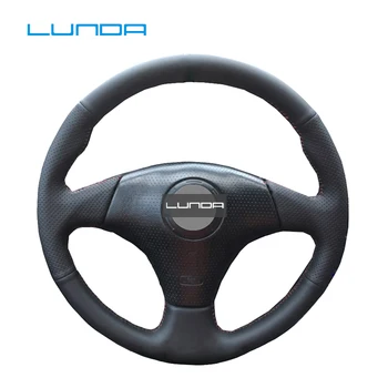 

DIY Custom Hand-Stitched Artificial Leather Car Steering Wheel Cover for Toyota RAV4 1998-2003 Celica 1998-2005 Corolla 2003