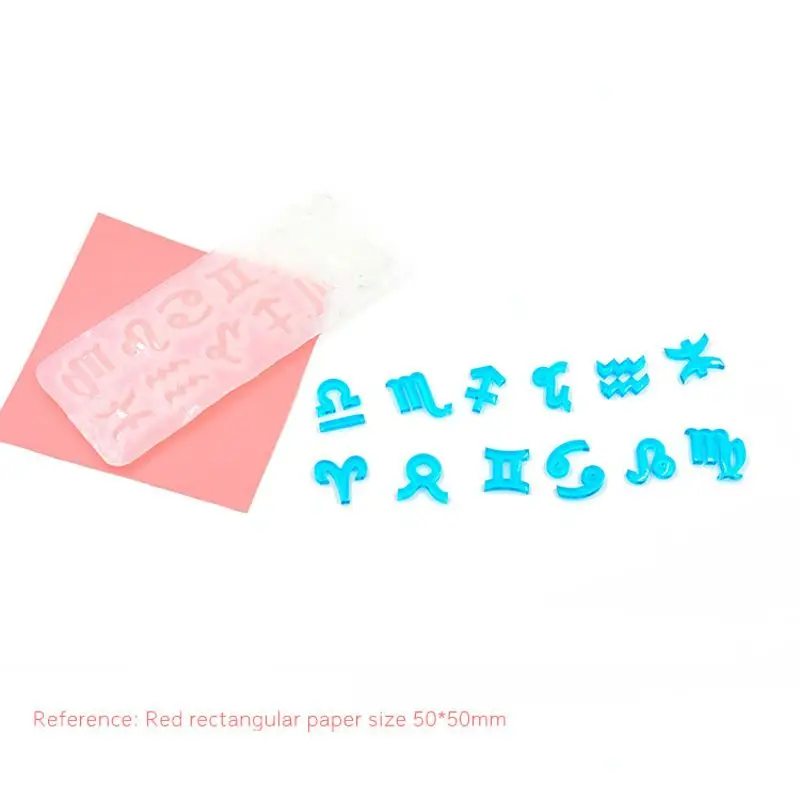 12 созвездий символ формочка для силиконовой Подвески Ювелирные изделия инструменты искусство ремесла X4YA
