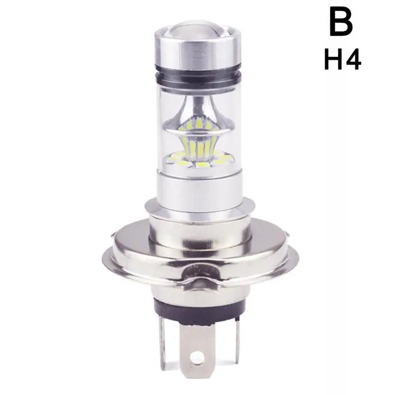 Una Sola авто светодиодный Ad Alta Potenza Nebbia Luce H7 H4 100W 20 светодиодный 3030 светодиодный светильник Nebbia - Испускаемый цвет: B