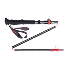 Трость для скалолазания, 3 сустава, сверхлегкая складная трость из волокна, аксессуары для скалолазания