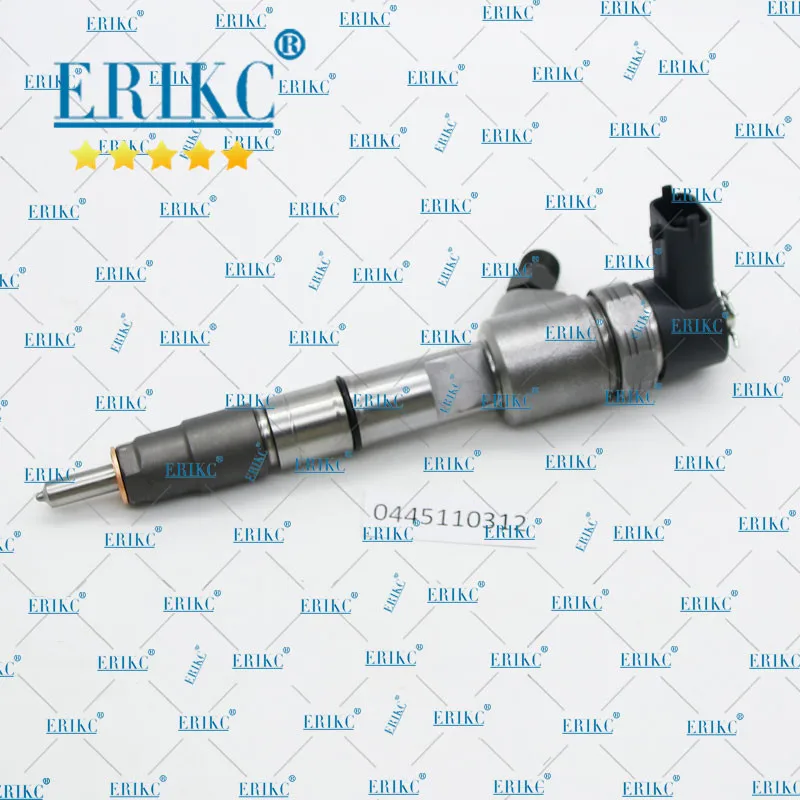 ERIKC 0445110312 автозапчасти Форсунка топливной форсунки 0 445 110 312 Впрыска Common Rail части 0445 110 312