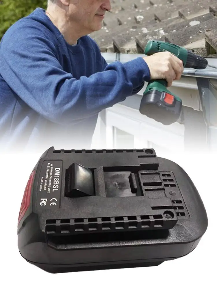 Для Milwakee 18 в M18 и для Dewalt 20 в литий-ионная батарея используется для Bosch 18 в инструмент батарея DM18BSL батарея конвертер адаптер
