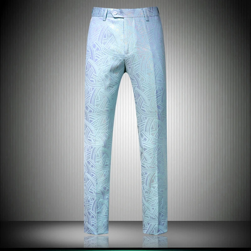 

Classic Men Jacquard Suit Pants Slim Design Men Dress Pants Fashion Business Banquet Men Trousers Size 29 31 33 35 37 39