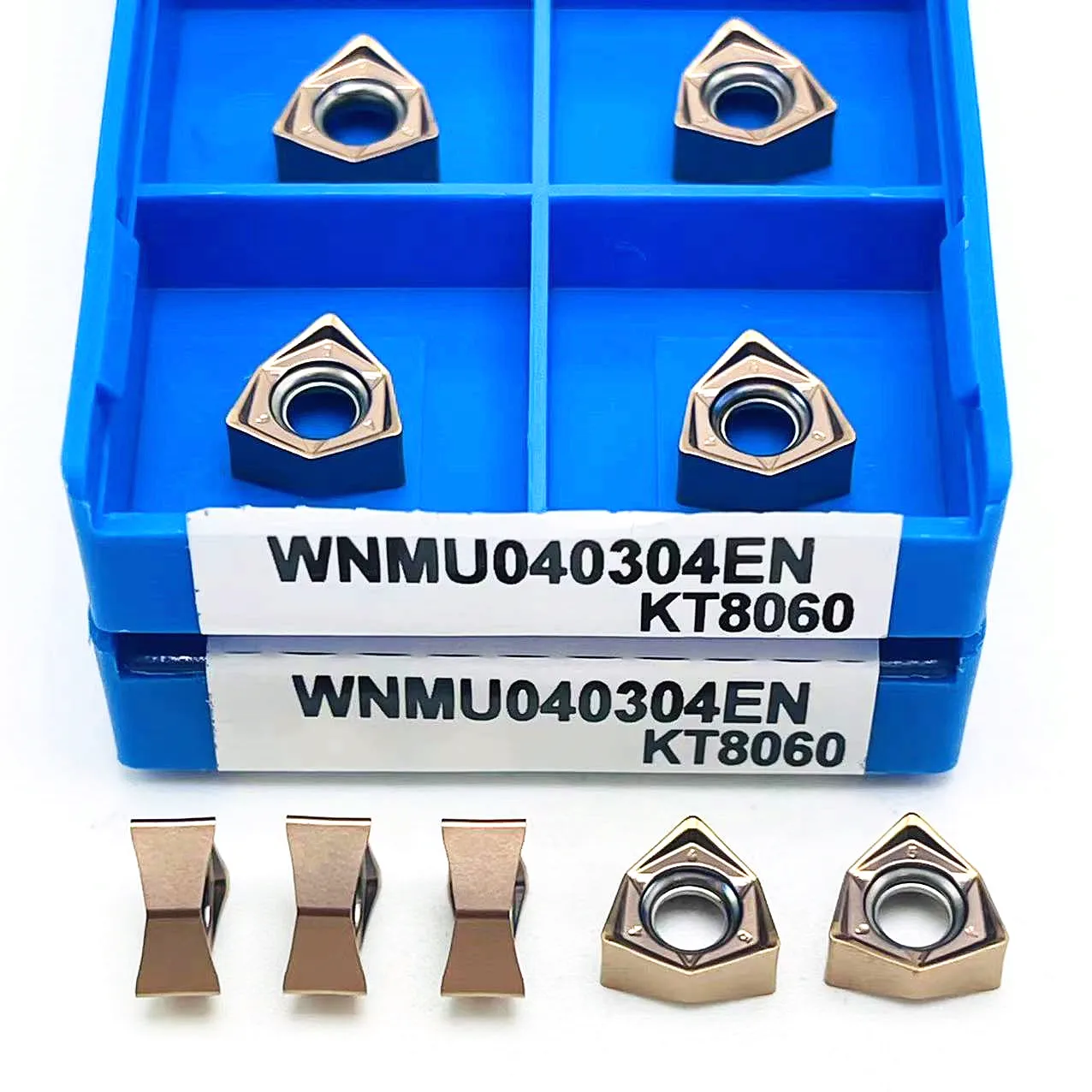 10PCS turning tool WNMU040308 WNMU 040304 EN KT8030 carbide tool 