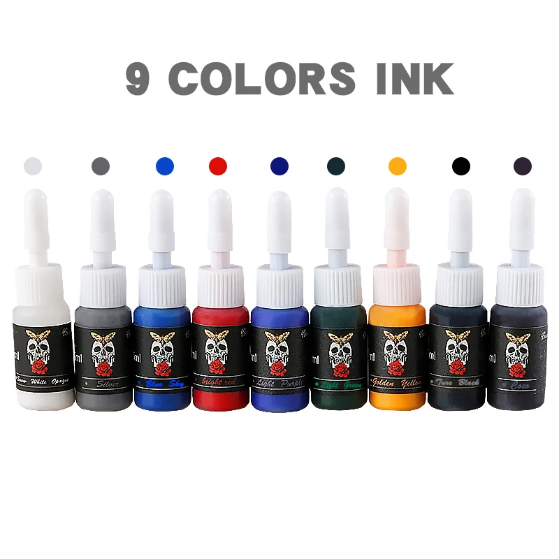 Cheap 40pc Tattoo Ink Tattoo Supplies Kit 5ml Tattoo Body Art