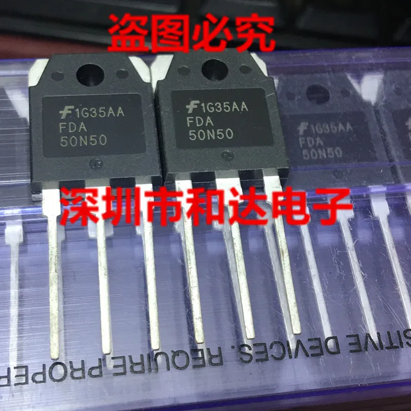 FDA50N50 TO-3P с алюминиевой крышкой, 50В 48A