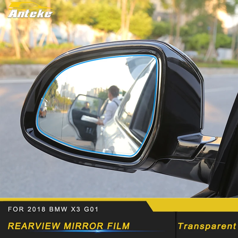 

Car Rearview Mirror Side Mirror Protection Film Cover Trim Stickers Exterior Accessories For BMW X3 G01 X4 G02 2018