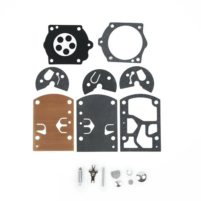 1 Set Carb Carburetor Diaphragm Gasket Needle Repair Kit For Walbro Series K10 / K10-WB Auto Car Parts |