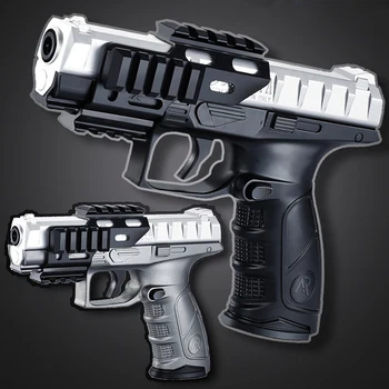 

M92 Beretta Manual Water Bullet Gun Under Water Supply Gel Blaster Pistol Eating Chicken Game Children's Toy