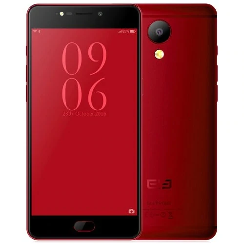 Мобильный телефон ELEPHONE P8, 6 ГБ ОЗУ, 64 Гб ПЗУ, 4G LTE Helio P25, четыре ядра, Android 7,0, 16,0 Мп+ 5,5 МП, отпечаток пальца, вкл - Цвет: Красный