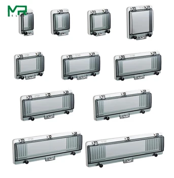 

Circuit Breaker Transparent Waterproof Box Window Distribution Box Protect Window Cover Monitor Observation Window Switch Ip67