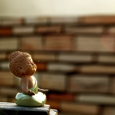 E-FOUR статуэтка Будды, статуэтка мудрых монахов, статуэтка «не слушать зла», «не видеть зла», «говорить», «нет зла», статуэтка богатства, статуэтка счастливого лица Будды - Color Name: B06