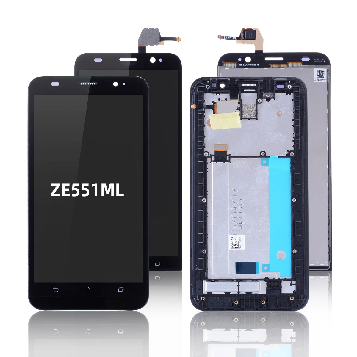 Новая 5 дюймовая панель для ASUS Zenfone 2 ZE551ML ЖК-дисплей сенсорный экран Рамка Z00AD