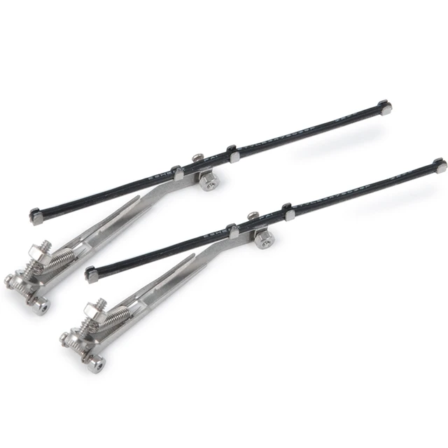 Metal Windshield Wiper for 1/10 RC Crawler AXIAL SCX10 JEEP Cherokee TRAXXAS TRX4 Defender Bronco G500 MST KM2 Parts 5