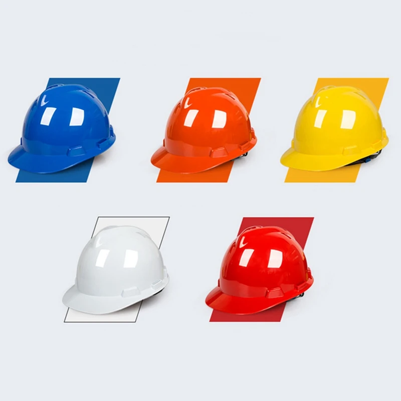 

Safety Helmet V-Gard PE Material Type Hard Hat Work Cap Construction Working Protective Helmets Security Labor Helmet