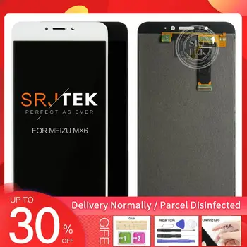 

100% Tested 5.5 inch 1920x1080 For Meizu MX6 LCD Display Touch Screen Digitizer Assembly Replacement Parts For Meizu MX6 Display