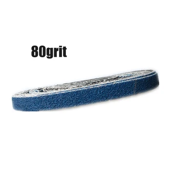 

Workshop Sanding Belts Supplies 10pcs Zirconium corundum Blue Polishing
