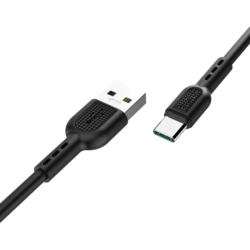 HOCO X33 33 шт./лот 1 м 5A супер зарядка usb type C кабель для samsung S10 S9 huawei P30 Xiaomi USB-C быстрое зарядное устройство