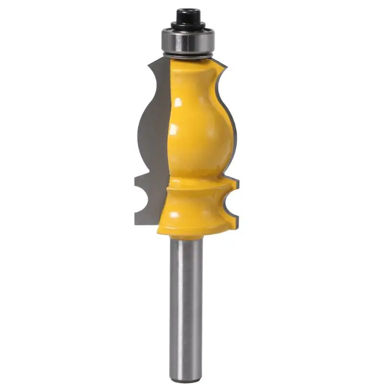 

8mm Shank Molding Handdrail Router Bit Architectural Groving Cutter For Woodwork