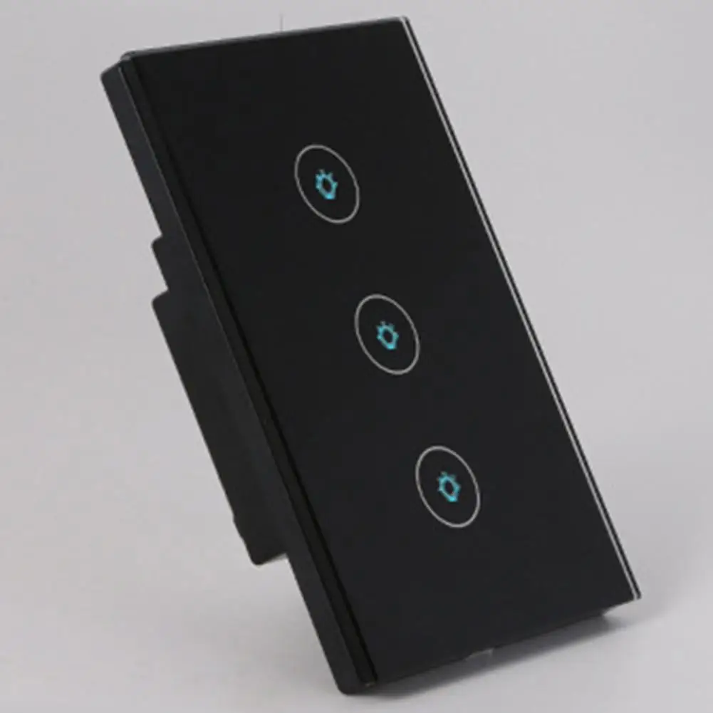 

Remote Wireless Remote Control Touch Panel Smart Wall Light Waterproof Switch Tempered Module