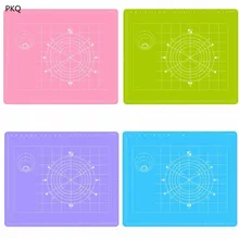 60x50 см утолщенная силиконовая разминание коврик кремниевые подушки для запекания со шкалой антипригарным тесто лист печь выпечки коврик, кухонные инструменты