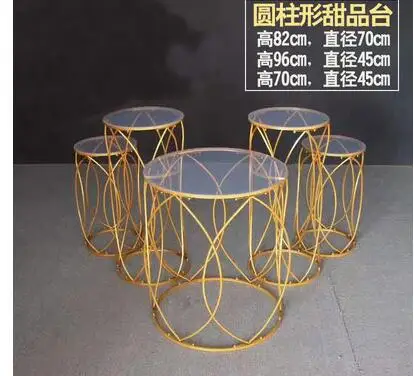  Dessert table table wedding props scene decoration dessert table combination dessert table banquet 