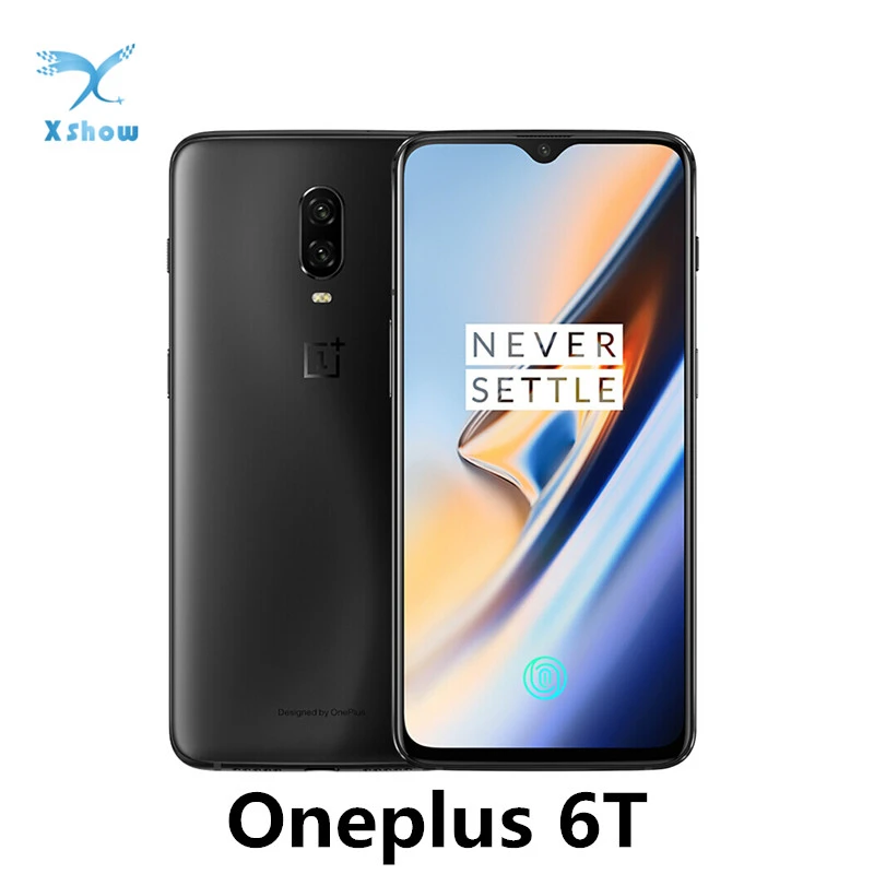 Оригинальный Oneplus 6 T глобальная ПЗУ мобильные телефоны 41 дюймов Snapdragon 845 20MP камера