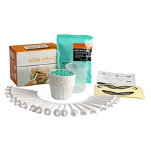 Профессиональный воск для удаления волос, портативный воск для мужчин и женщин, набор для удаления волос в носу, воск, безопасный триммер для волос в носу, инструменты для красоты