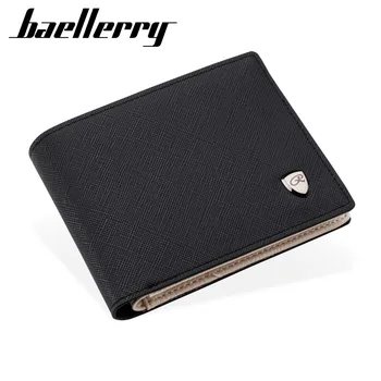 Nuovo portafoglio da uomo business slot multi-carta Portamonete in pelle Pu articolo Organizzatore grande capacità Cuzdan Vallet Borsa per soldi corta maschile
