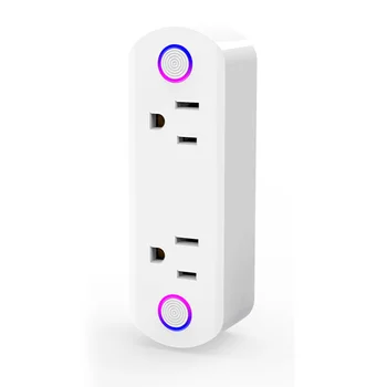 

15A US plug Smart Socket Plug,WiFi Remote Control with Smart Life APP ,on/off The Power,Samrt Home Electric Mini Socket