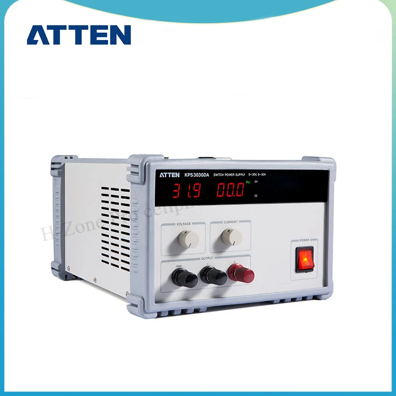 ATTEN KPS3030DA 110 В 220 напряжение AC DC Регулируемый 30 в 30A одиночный регулируемый выход