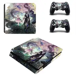 ONINAKI PS4 тонкая кожа Виниловая наклейка, стикер для sony Playstation 4 консоль и контроллеры PS4 тонкий стикер кожи