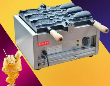 

CE Fish Ice Cream Taiyaki Maker Machine electric open mouth taiyaki Machine