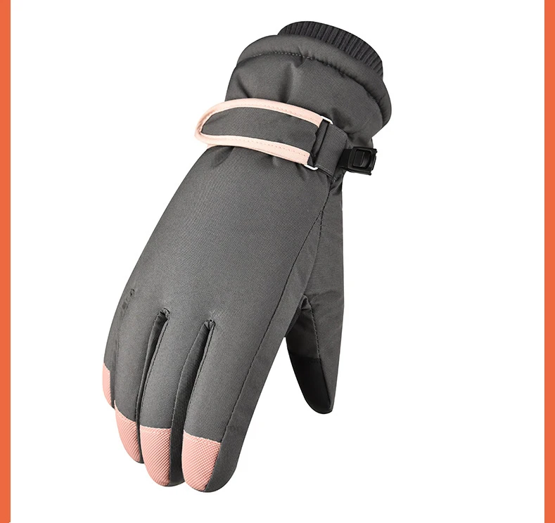 Winter Ski Gloves Snowboard Snowmobile Motorcycle Riding Gloves Windproof  Touch Screen Snow Gloves For Unisex