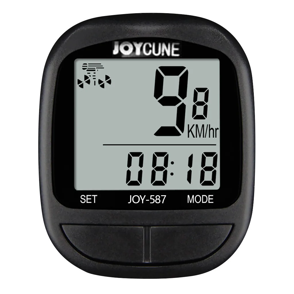 

Waterproof Bike Computer With LCD Digital Display Bicycle Odometer Speedometer Cycling Wired Stopwatch Riding Accessories