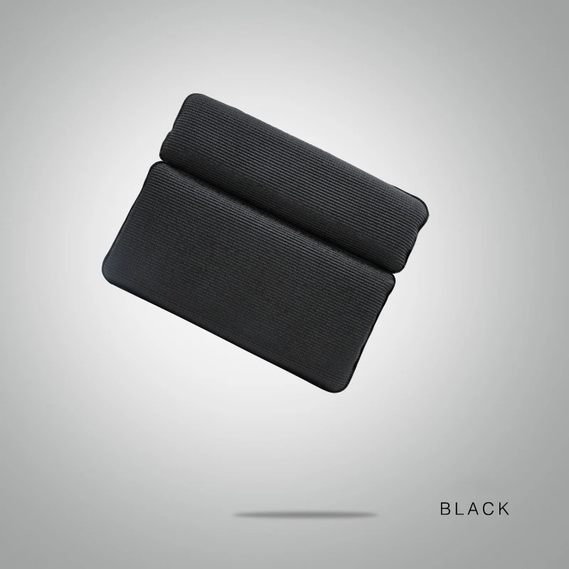 A065Black TPR подушка для ванной, креативные подушки для ванной, Спа Подголовник, подушка для шеи, водонепроницаемая подушка для ванной, аксессуары для ванной, Прямая поставка - Цвет: A065Black