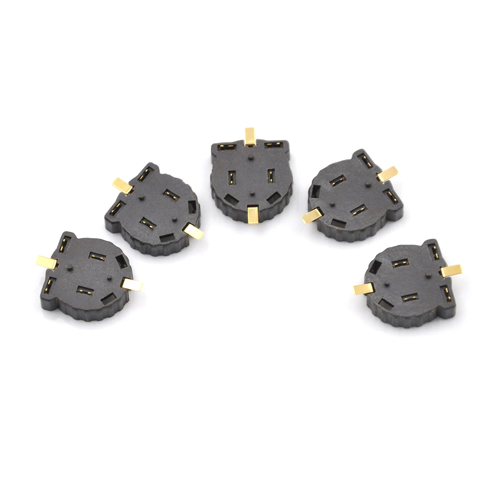 BS-1220-2 Battery Holder CR1220 Coin Cell Holders SMD 1220 Battery Socket Holder Case Batteries Boxes 5pcs/set