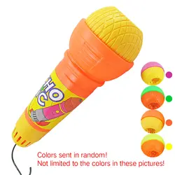 Мини микрофон Микрофон голосовой чейнджер игрушка подарок на день рождения Детская Вечеринка песня Забавные игрушки подарок