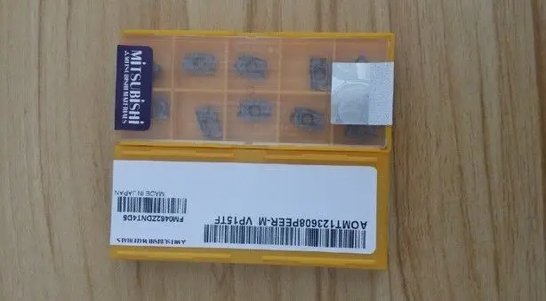 Новый MITSUBISHI AOMT123608PEER-M VP15TF CNC карбидные вставки 10 шт/бесплатная доставка |