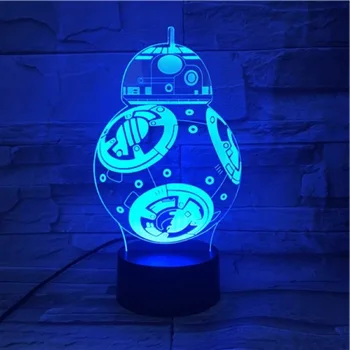 

Clock Base Star Wars Legends Robot Clock Base 3D Touch Lamp Table Led Perfect Light Awesome Xmas Gifts Decoration Bedroom